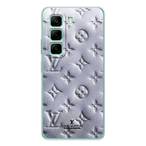 Текстурний Чохол Louis Vuitton для Іnфінікс Хот 50 Про Плюс (Білий ЛВ)