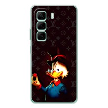 Чехлы для Infinix Hot 50 Pro - Скрудж МакДак Louis Vuitton (PREMIUMPrint) – Скрудж с бриллиантом