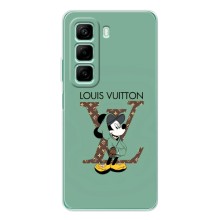 Чохли Луі Вітон для Infinix Hot 50 Pro (AlphaPrint - LOUIS VUITTON) (Міккі Маус LV)