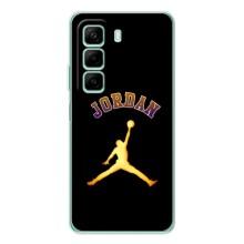Чохли для Infinix Hot 50 Pro - з картинкою JORDAN (AlphaPrint) (Jordan Gold)