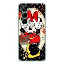 Чехол Disney Mouse Infinix Hot 50 Pro (PREMIUMPrint) – Минни peace