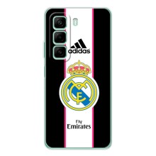 Чехол для Infinix Hot 50 Pro с принтом – Лого Real Madrid