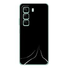 Чехол с картинками на черном фоне для Infinix Hot 50 Pro – Дорога