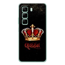 Чехол с Короной Хот 50 Про - (AlphaPrint) (Корона короля)
