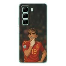Чехол с футболистом Ламин Ямаль Infinix Hot 50 Pro (Ямаль аниме)