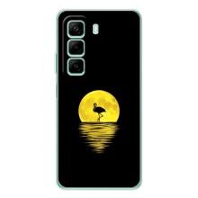 Летний Чехол на Infinix Hot 50 Pro – Желтый Закат