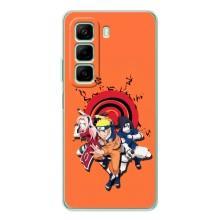 Naruto Anime Чехлы для Хот 50 Про (AlphaPrint)