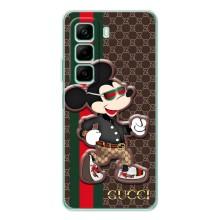 Чехлы Бренд GUCCI для Infinix Hot 50 – Маус Гуччи