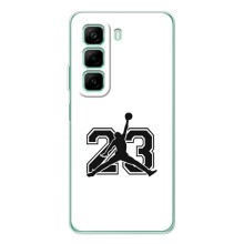 Чехлы для Infinix Hot 50 - с картинкой JORDAN (AlphaPrint) (Jordan 23)