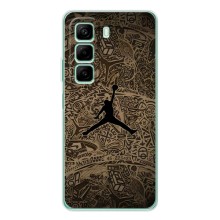Чехлы для Infinix Hot 50 - с картинкой JORDAN (AlphaPrint) (Logo Jordan)