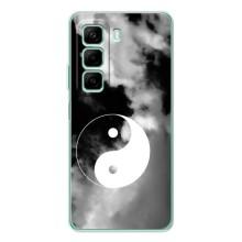 Чехлы с принтом Спортивная тематика для Infinix Hot 50 – Инь-Янь
