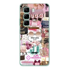 Чехол (Dior, Prada, YSL, Chanel) для Infinix Hot 50 – Бренды