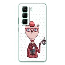 Чехол на тематику: Коты для Infinix Hot 50 – Кот аристократ