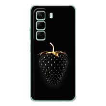 Чохол з зображенням смачної їжі для Infinix Hot 50 – Чорна полуниця
