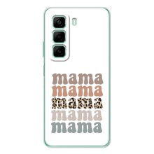 Чехлы для мамы на Infinix Hot 50 (Мама коллаж)