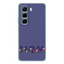 Чехлы для мамы на Infinix Hot 50 (Мама в цветах)
