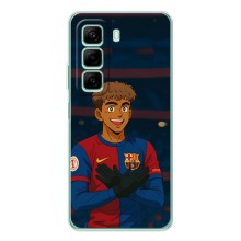 Чехол с футболистом Ламин Ямаль Infinix Hot 50 (Футболист Ямал)