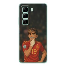 Чехол с футболистом Ламин Ямаль Infinix Hot 50 (Ямаль аниме)