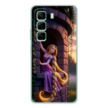 Чехол Рапунцель для Infinix Hot 50 (Рапунцель на башне)