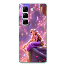 Чехол Рапунцель для Infinix Hot 50 (Рапунцель в замке)