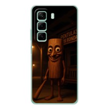 Чохол з мемом Тралалело тралала на Infinix Hot 50 (Тунг тунг тунг сахур)