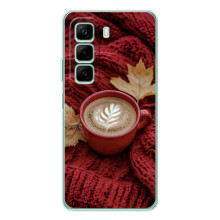 Чохол з унікальним дизайном 'Осінь з кавою' для Infinix Hot 50