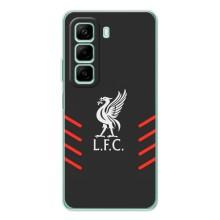 Силиконовые Чехлы принт Футбол на Infinix Hot 50 – Эмблема Liverpool