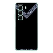 Силиконовый Чехол на Infinix Hot 50 (Воротник вышиванки)