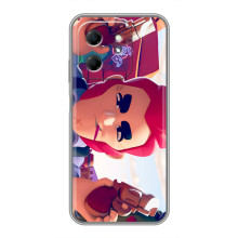 Бампер (ТПУ) з принтом Brawl Stars на Хот 50і (Кольт)