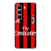 Чехлы для Infinix Hot 50i (VPrint) - Футбольные клубы (Milan)