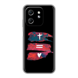 Чехлы для Infinix Hot 50i (Для Христиан) – Атрибутика
