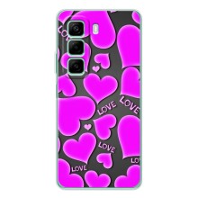 Чехлы для любимой на Хот 50і (VPrint) (Pink hearts)