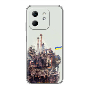 Чехлы на военную тематику для Infinix Hot 50i – Азовсталь