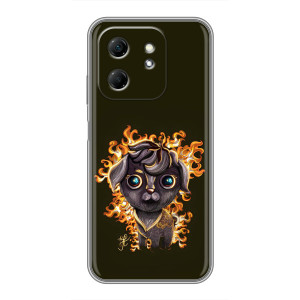 Чехлы на военную тематику для Infinix Hot 50i – Бавовна мем