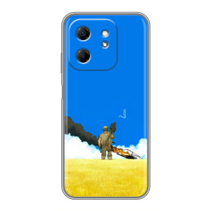 Чехлы на военную тематику для Infinix Hot 50i – Попадание