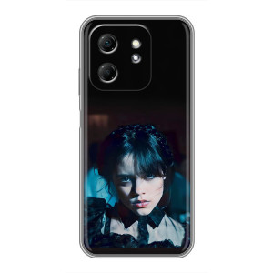 Чехлы с принтом Уэнсдей на Infinix Hot 50i – Танец Уэнсдей