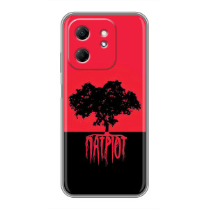 Чехлы УПА (Красно-Чёрный) на Infinix Hot 50i – УПА Патриот