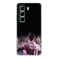 Чехол Месси футболист для Infinix Hot 50i (Месси в Интер)
