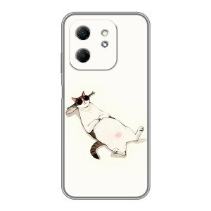 Чехол на тематику: Коты для Infinix Hot 50i – Отдых