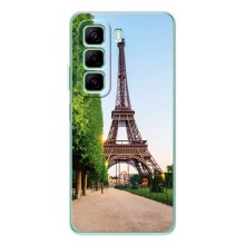 Чохол Ейфелева Вежа Infinix Hot 50i - (AlphaPrint) (Дорога до Парижу)