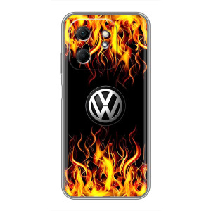 Чехол "Фольксваген" для Infinix Hot 50i – Огненный Лого