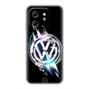 Чехол "Фольксваген" для Infinix Hot 50i – Volkswagen на черном