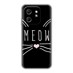 Бампер с изображением Котиков для Хот 50і (КОТИК MEOW)