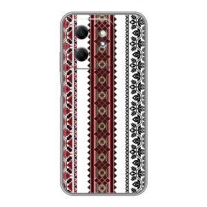 Силиконовый Чехол на Infinix Hot 50i с картинкой Вышиванки – Вышиваночки