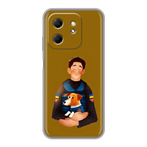 Чехол с принтом для Infinix Hot 50i – ЗСУ Патрон