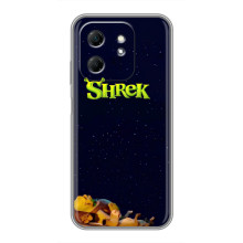 Чохол з мультфільмом Шрек на Infinix Hot 50i – Шрек лого