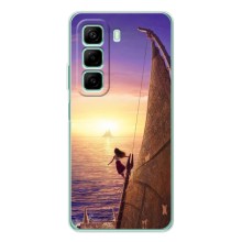 Чехол с мультфильмом Моана Infinix Hot 50i (Моана в море)