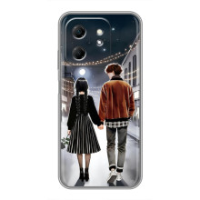 Чохол з дизайном Венздей 2 на Infinix Hot 50i – Венздей і Тайлер