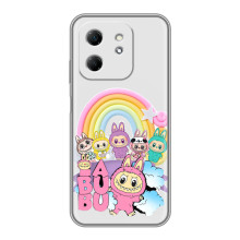 Чохол з Лабубу на Infinix Hot 50i (Фон Лабубу)