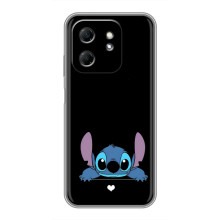 Чохол з принтом Стіч на Infinix Hot 50i – Стіч на чорному